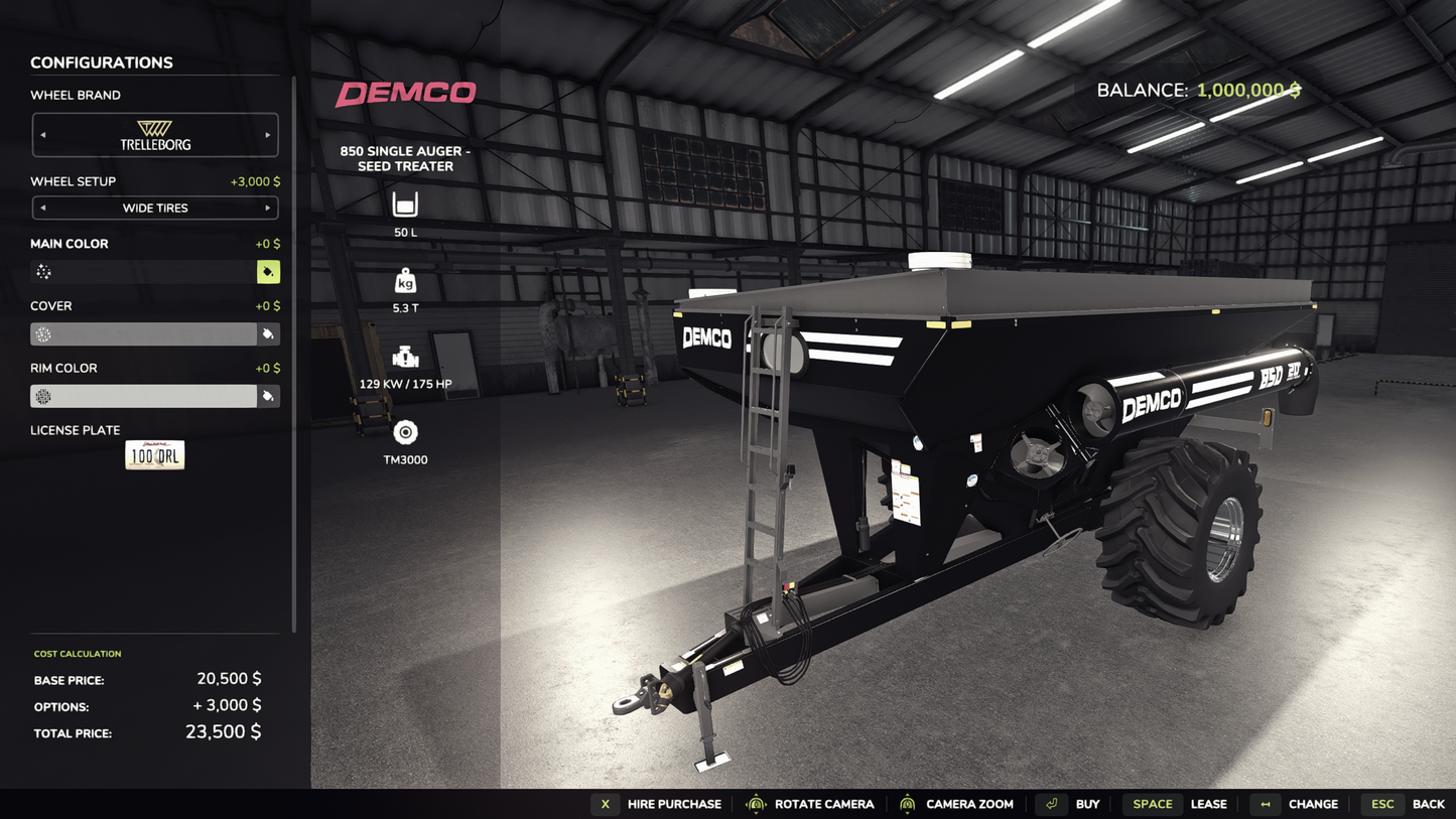 FS25 Mega Mod Pack - (Demco Series 850 Seed Treater)