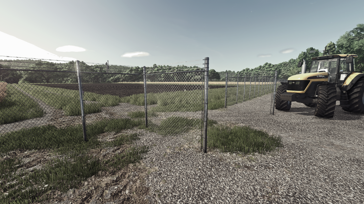 FS25 Mega Mod Pack - (Barbwire Chain-link Fence)