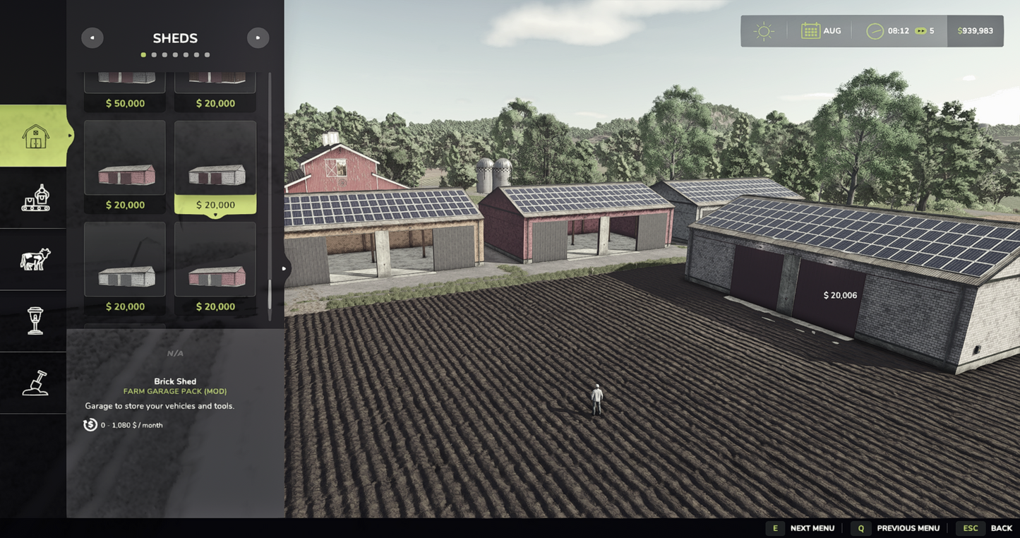 FS25 Mega Mod Pack - (Farm Garage Pack)