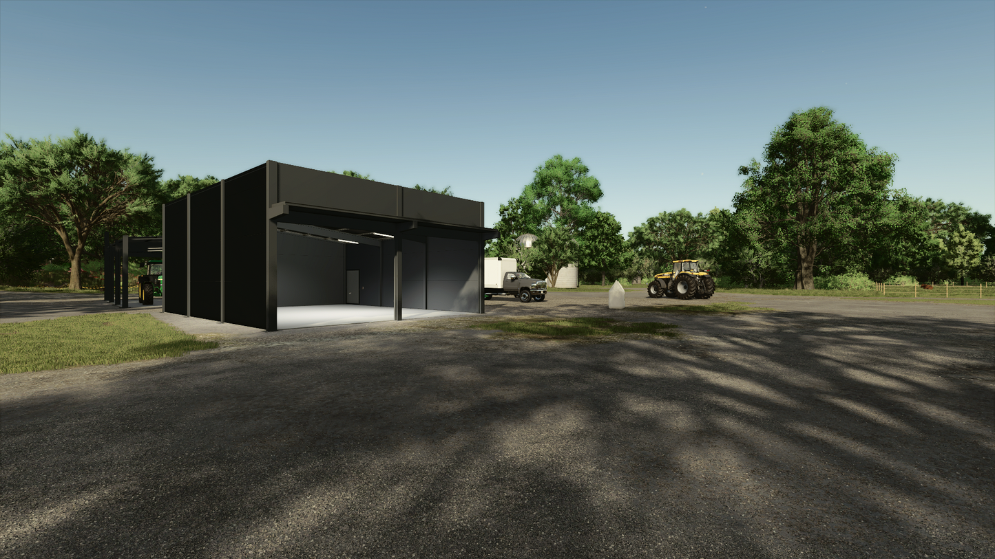 FS25 Two Bay Garage