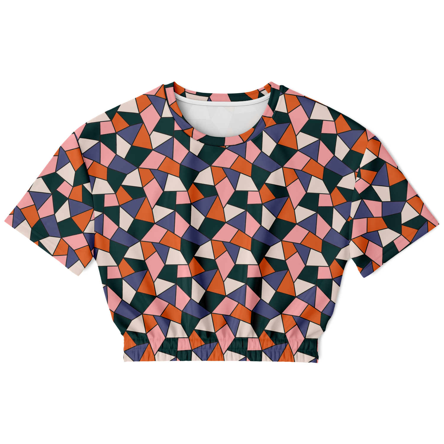 the-underground-bus-line-stained-cropped-short-sleeved-sweatshirt