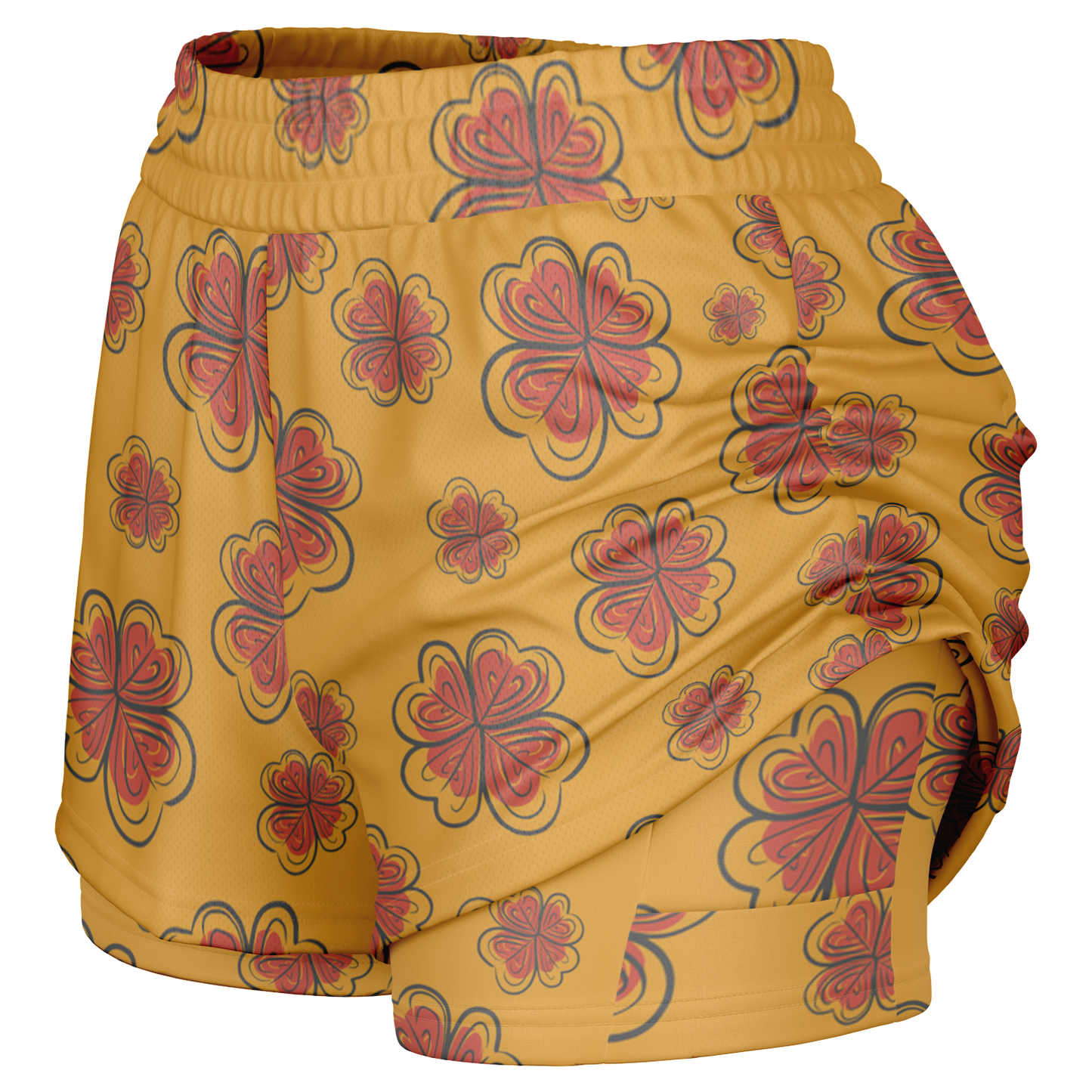 Orange Blossoms V1.1 2-in-1 Shorts