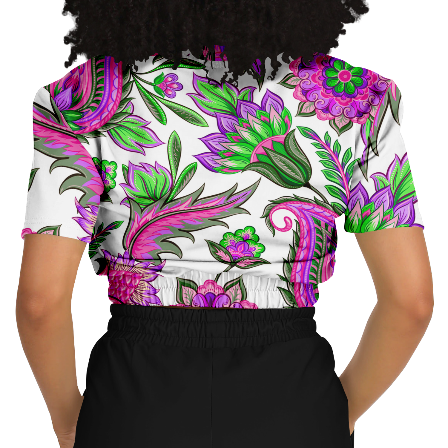 the-underground-bus-line-high-Vibes-cropped-short-sleeved-sweatshirt