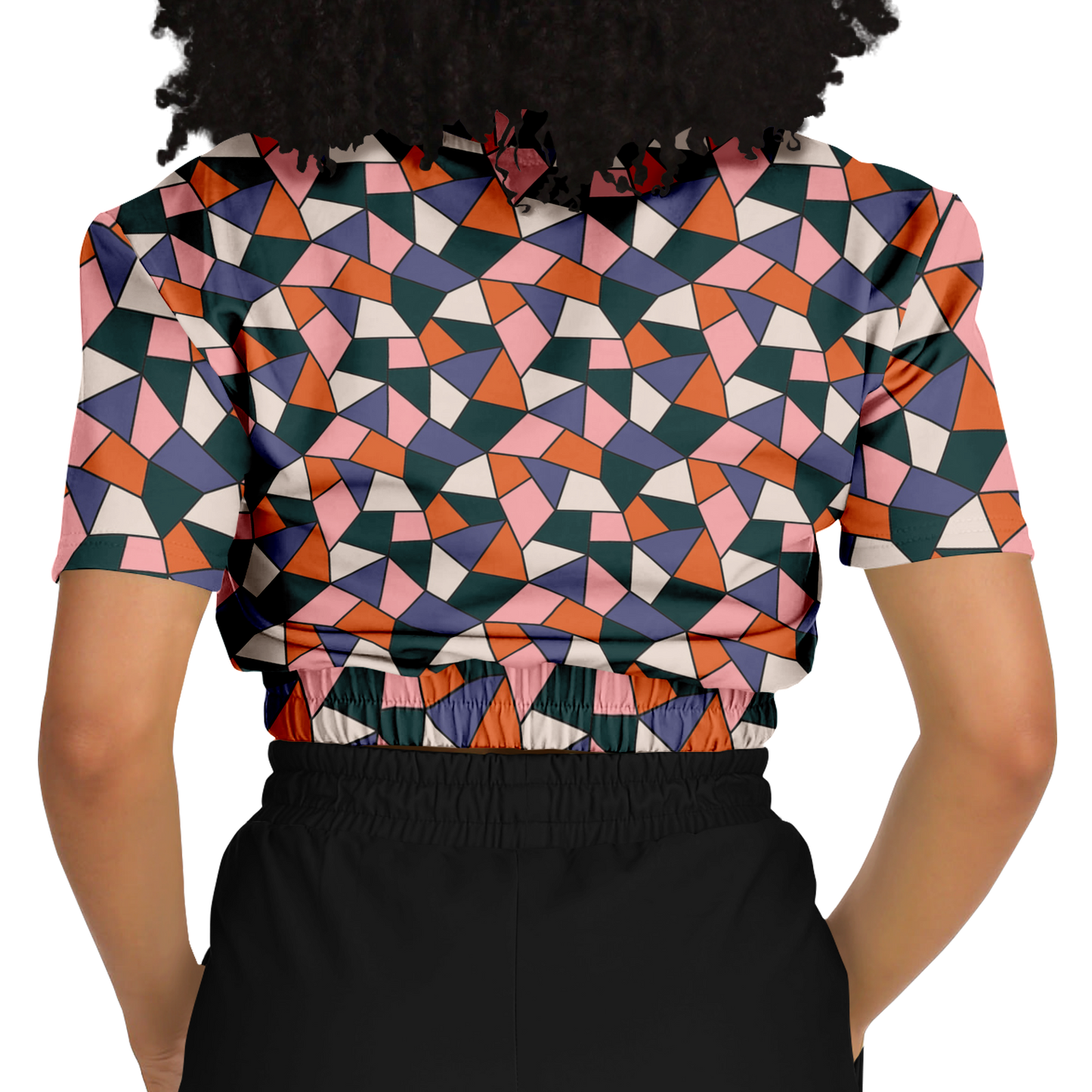 the-underground-bus-line-stained-cropped-short-sleeved-sweatshirt