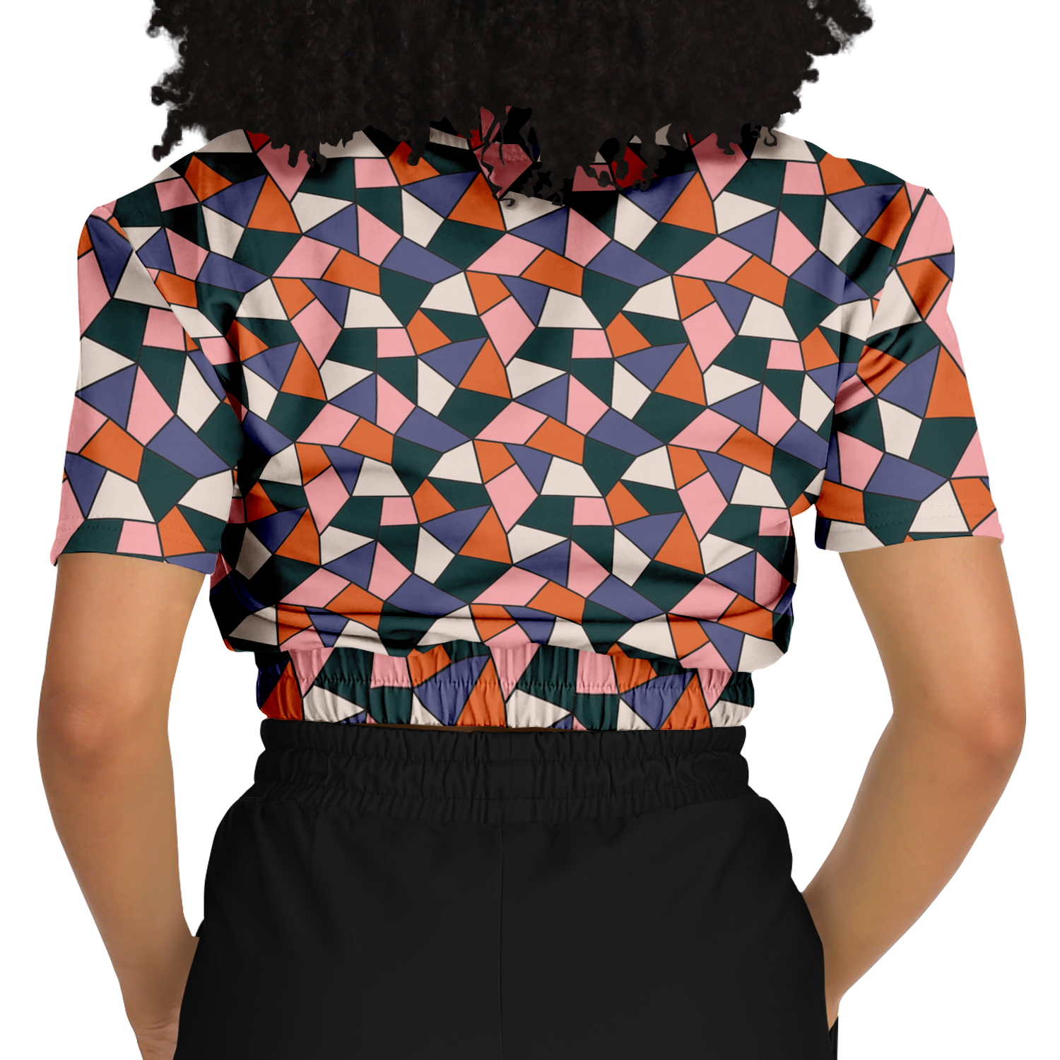 the-underground-bus-line-stained-cropped-short-sleeved-sweatshirt
