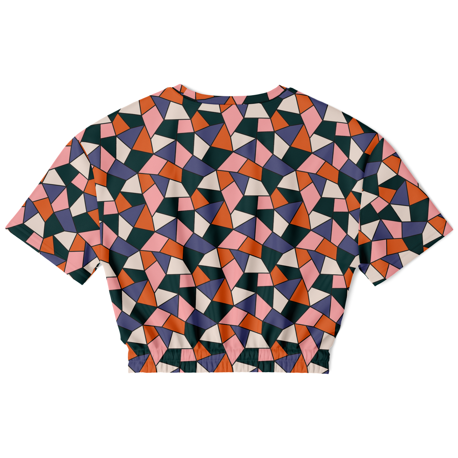 the-underground-bus-line-stained-cropped-short-sleeved-sweatshirt