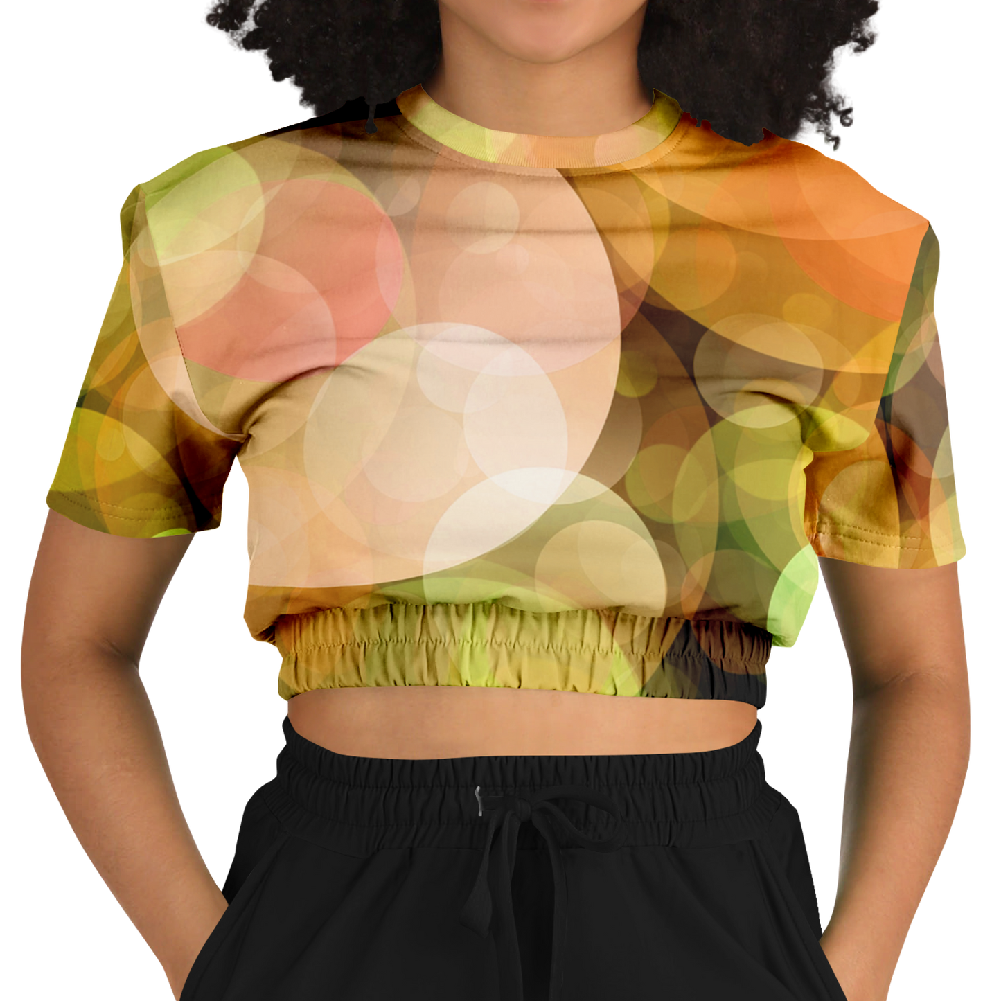 the-underground-bus-line-blurry-Lights-yellow-cropped-short-sleeved-sweatshirt