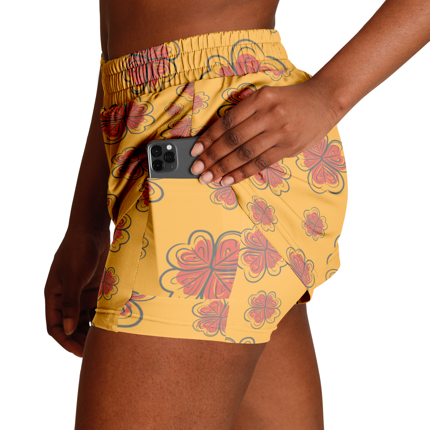 Orange Blossoms V1.1 2-in-1 Shorts