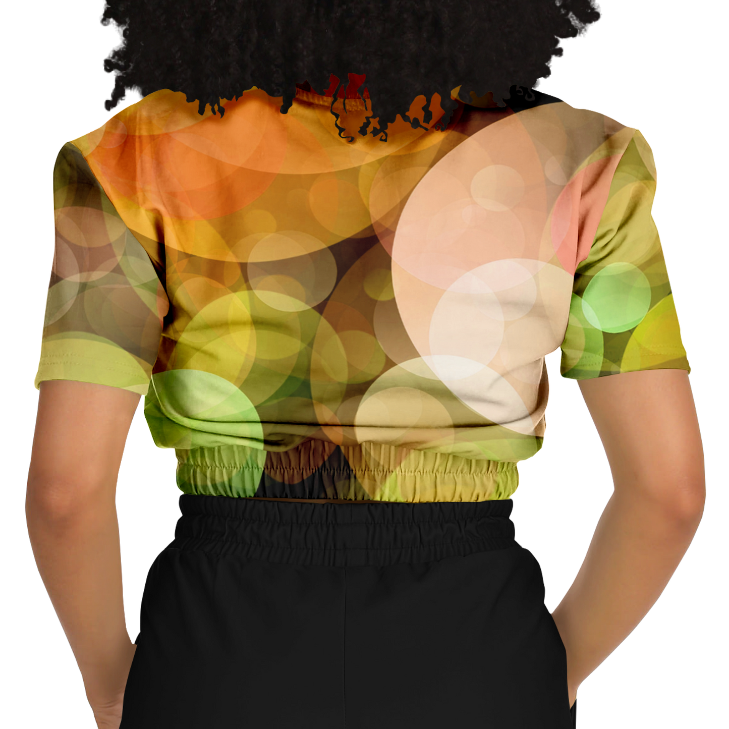 the-underground-bus-line-blurry-Lights-yellow-cropped-short-sleeved-sweatshirt