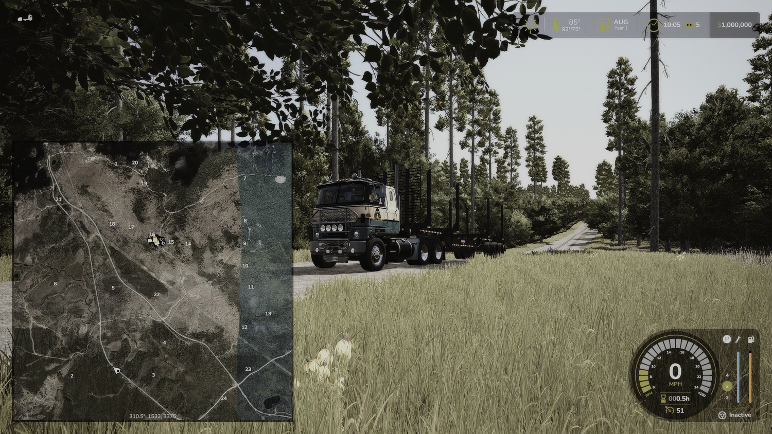 FS25 Millinocket, Maine BETA - Logger's Paradise Map Pack