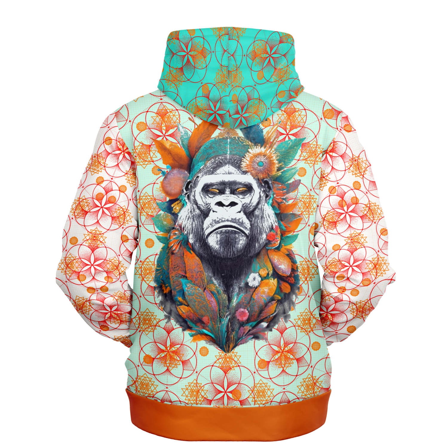 the-underground-bus-line-pullover-hoodie-sacred-Ape-orange-trim