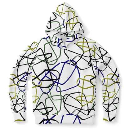 Doodling Away Hoodie - White