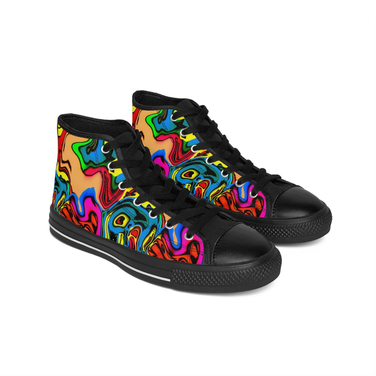 Scrambled Chakras Classic Sneakers