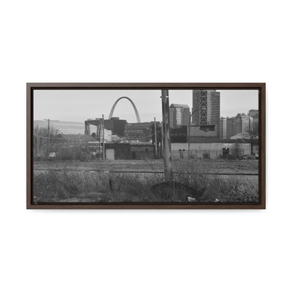 The Other Side B&W Framed Canvas Wraps