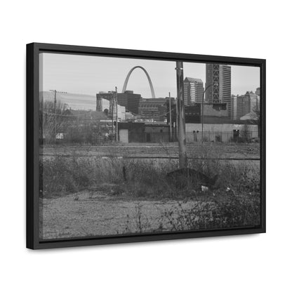 The Other Side B&W Framed Canvas Wraps