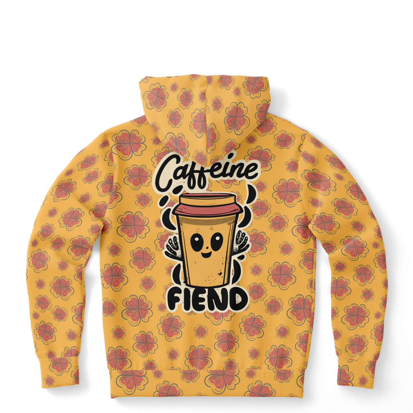 Caffeine Fiend Hoodie - Happy Coffee