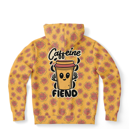 Caffeine Fiend Hoodie - Happy Coffee