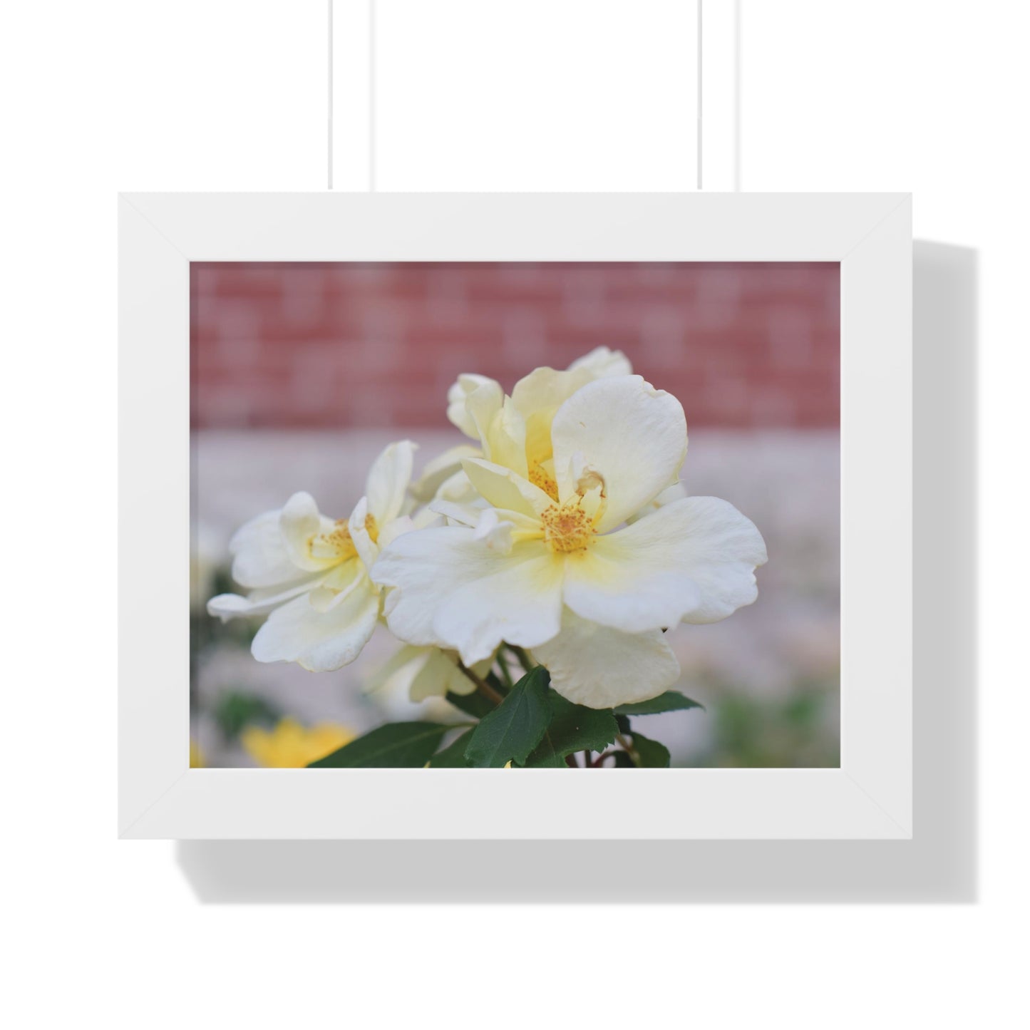 Lemonade Flower Framed Horizontal Poster