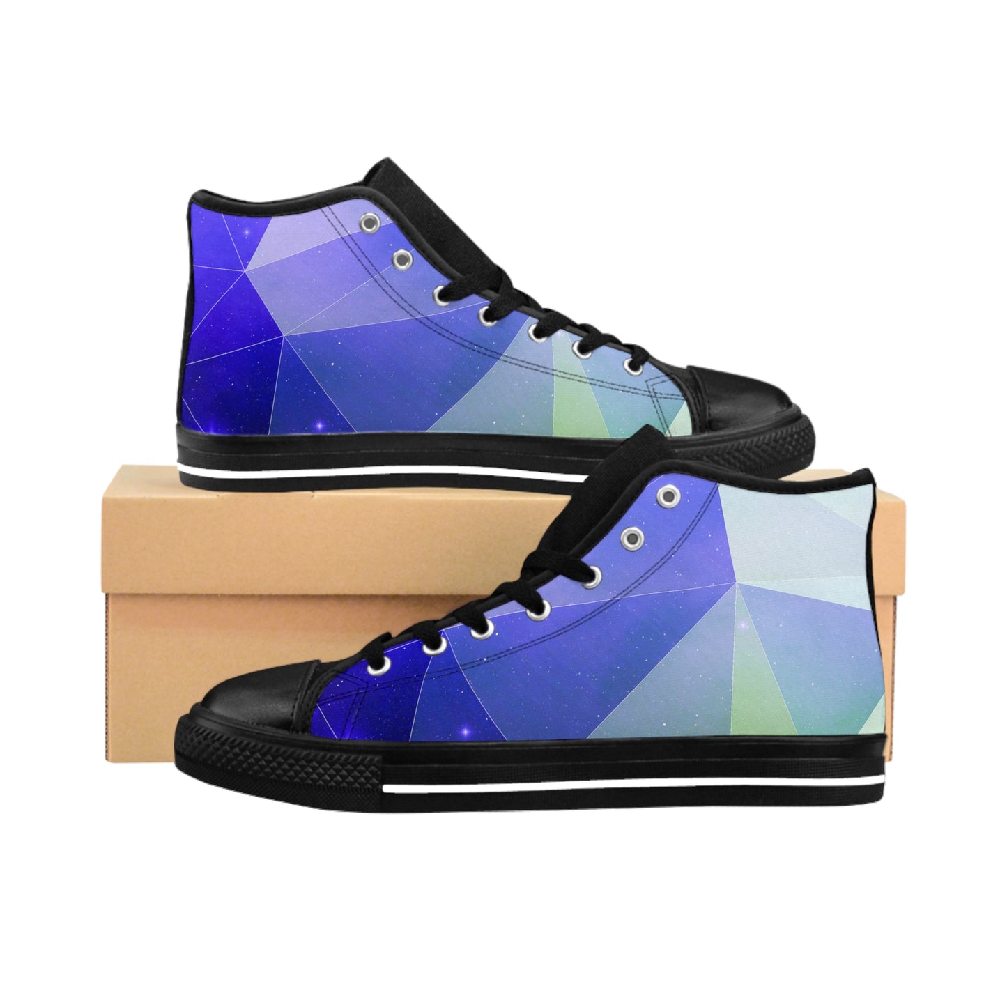 Blue Stardust Classic Sneakers