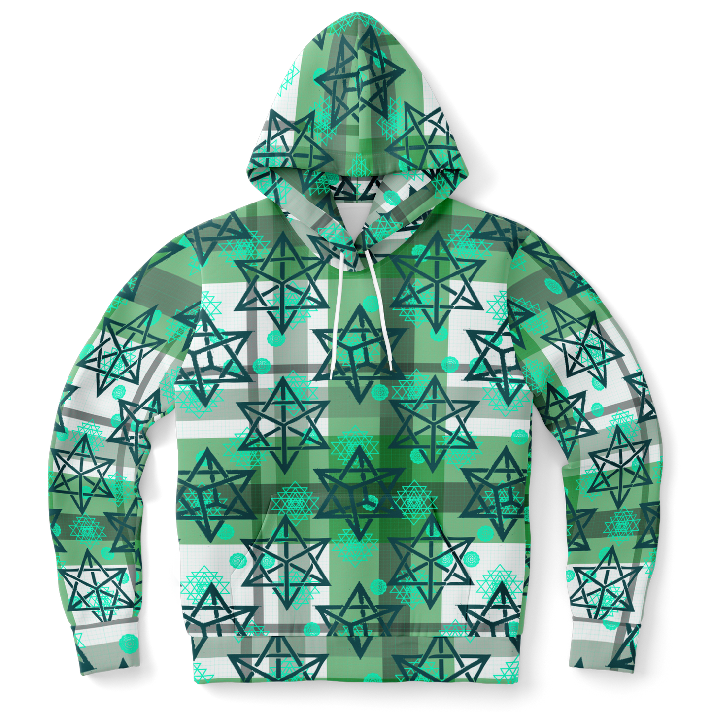 Merkaba Hoodie - Plaid