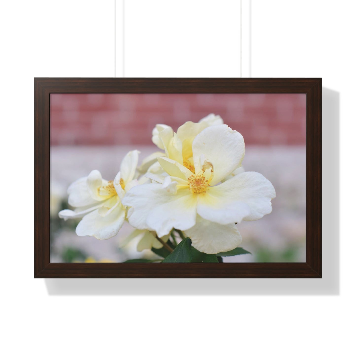 Lemonade Flower Framed Horizontal Poster