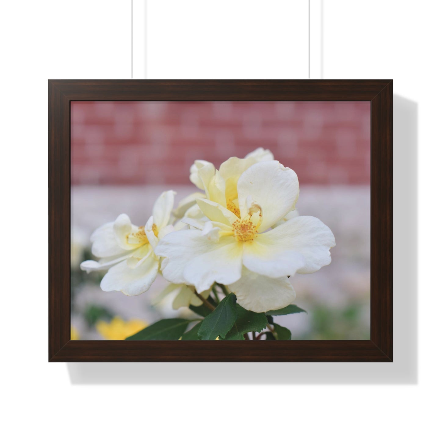 Lemonade Flower Framed Horizontal Poster