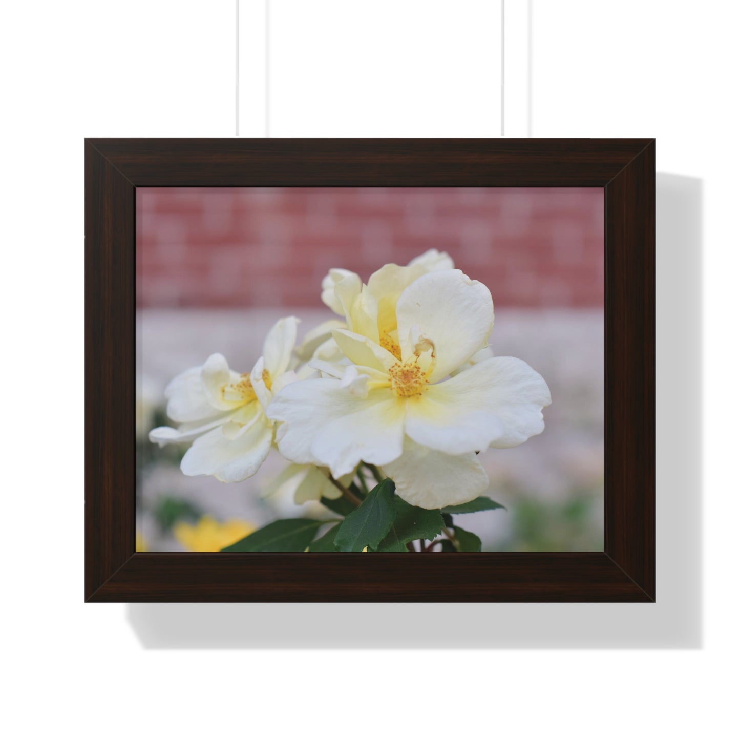 Lemonade Flower Framed Horizontal Poster