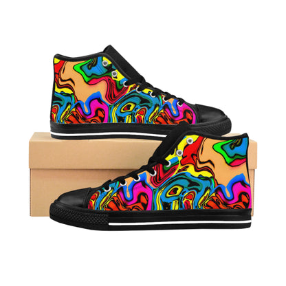 Scrambled Chakras Classic Sneakers