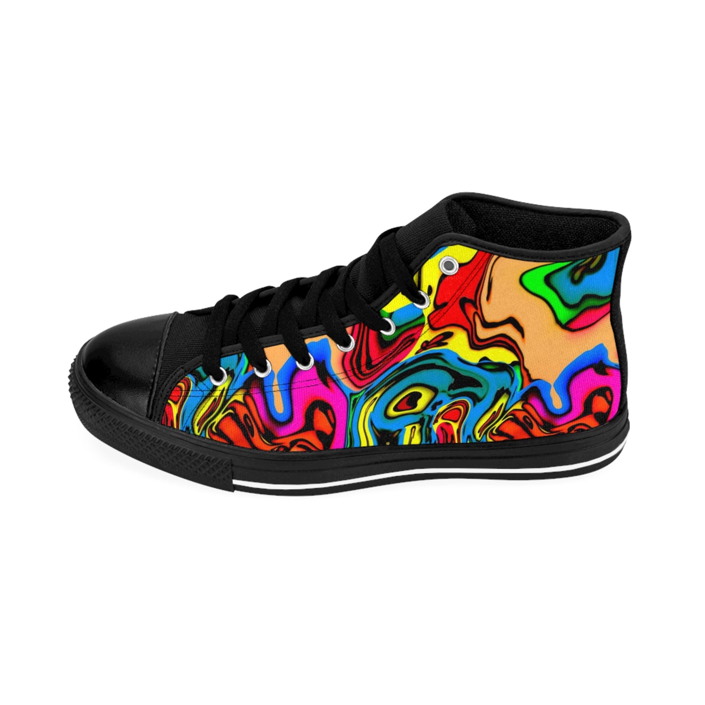 Scrambled Chakras Classic Sneakers