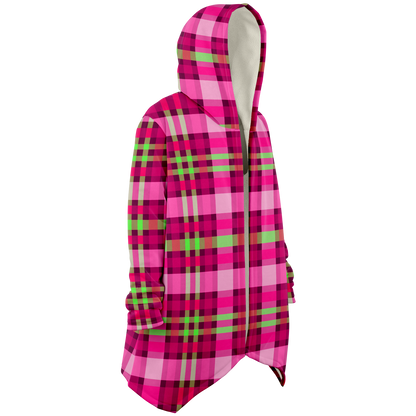 Cool Bear Microfleece Cloak - Plaid