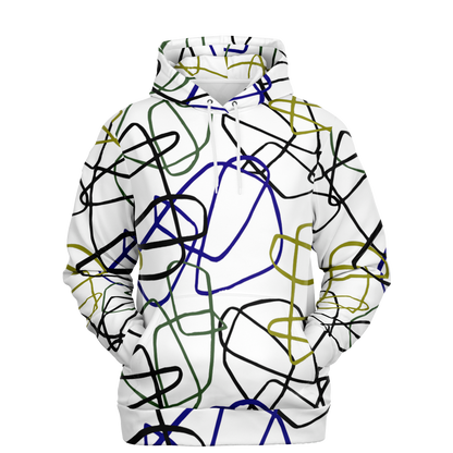 Doodling Away Hoodie - White