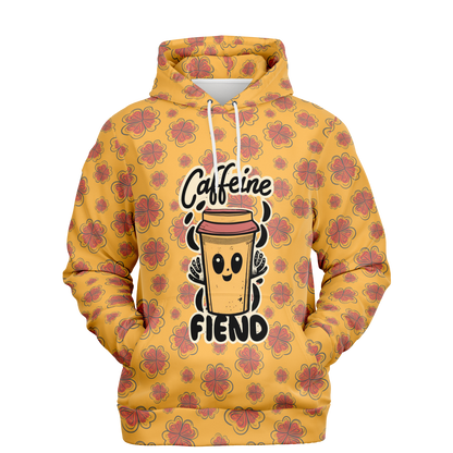 Caffeine Fiend Hoodie - Happy Coffee