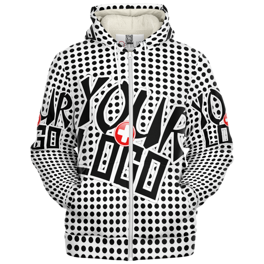 Custom Microfleece Zip Hoodie