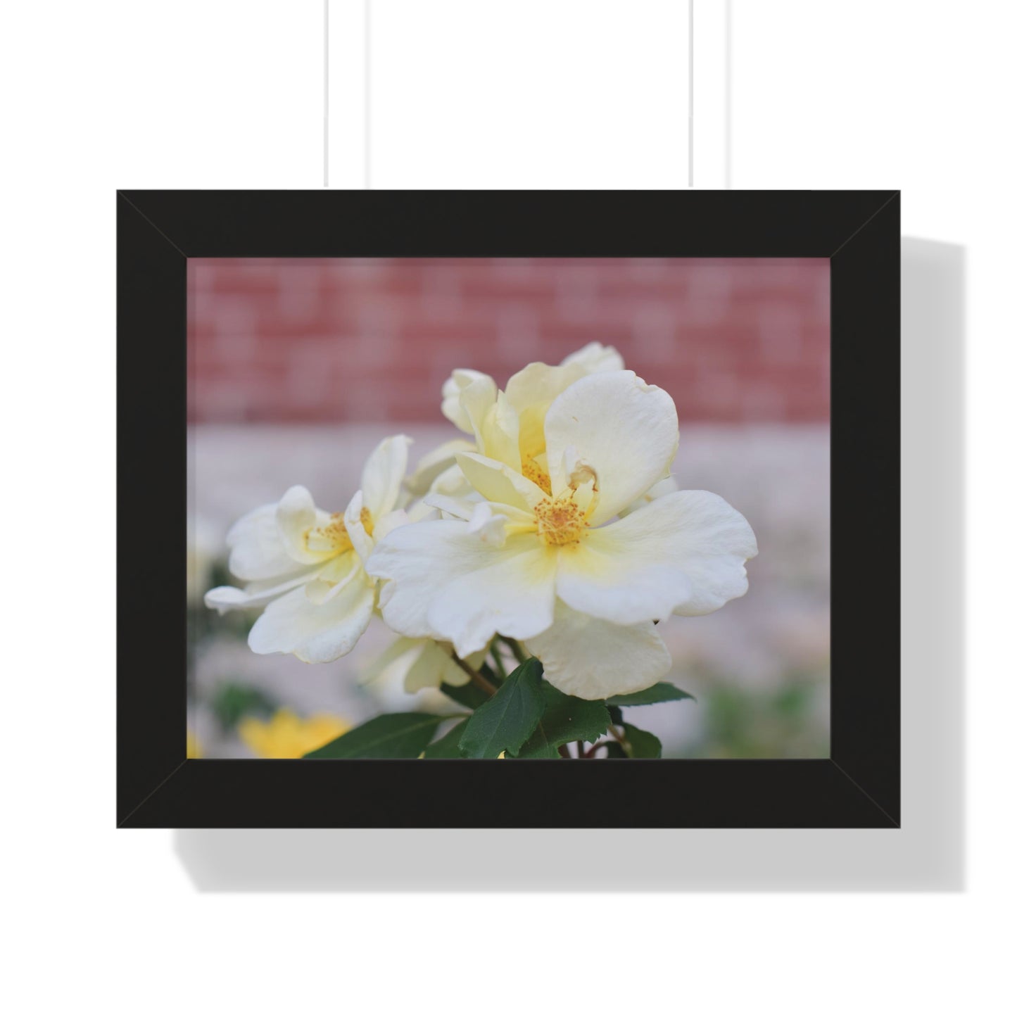 Lemonade Flower Framed Horizontal Poster