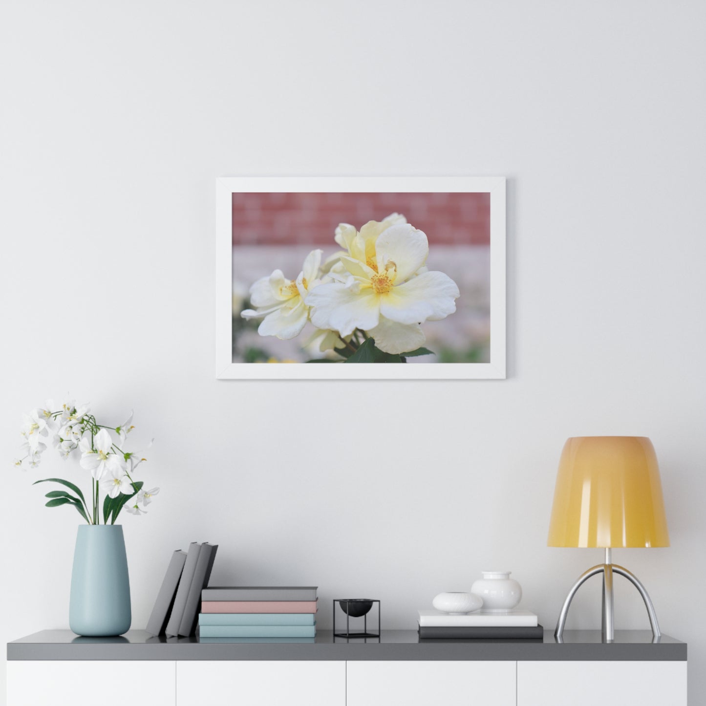 Lemonade Flower Framed Horizontal Poster