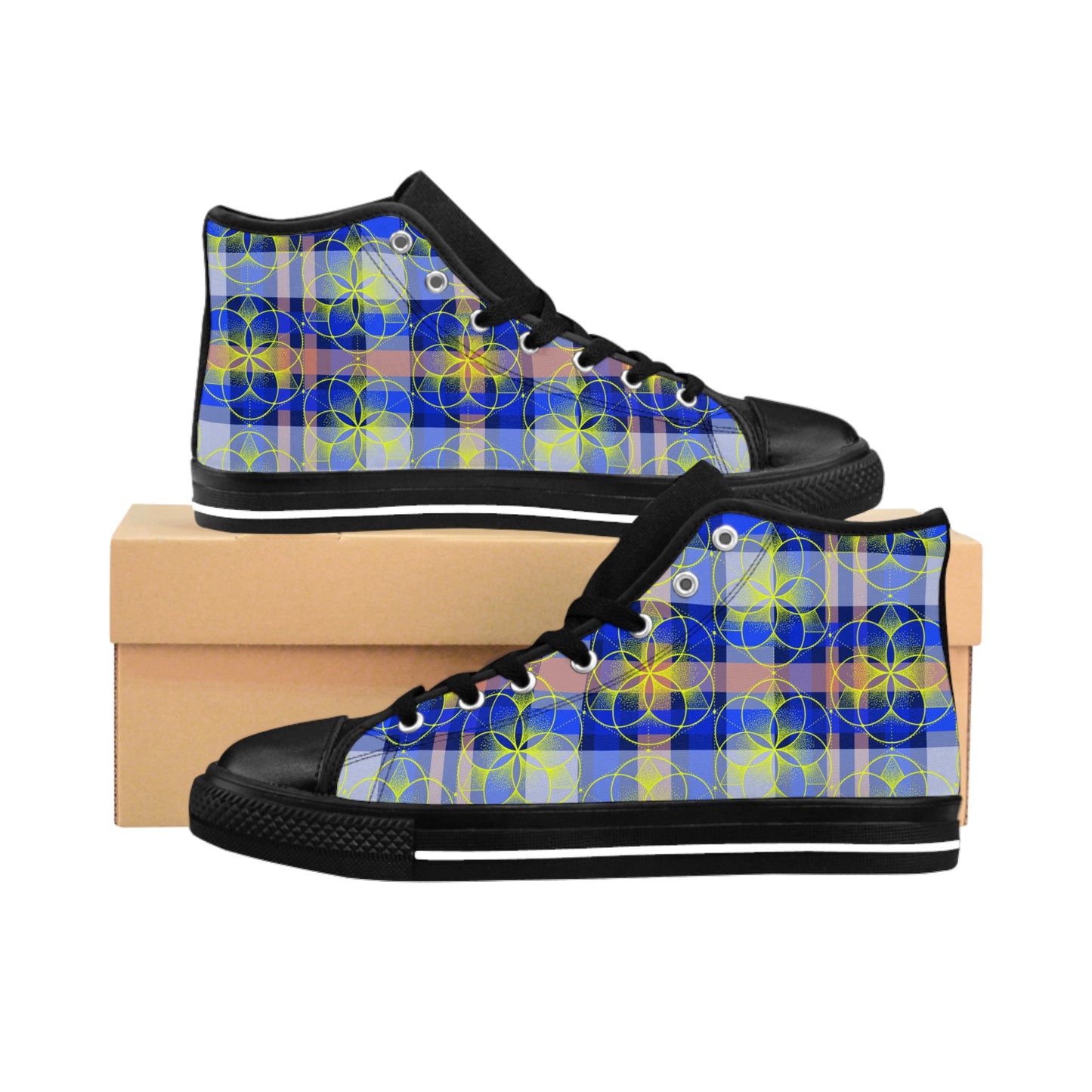 the-underground-bus-line-sacred-blue-plaid-women-shoes