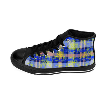 the-underground-bus-line-sacred-blue-plaid-women-shoes