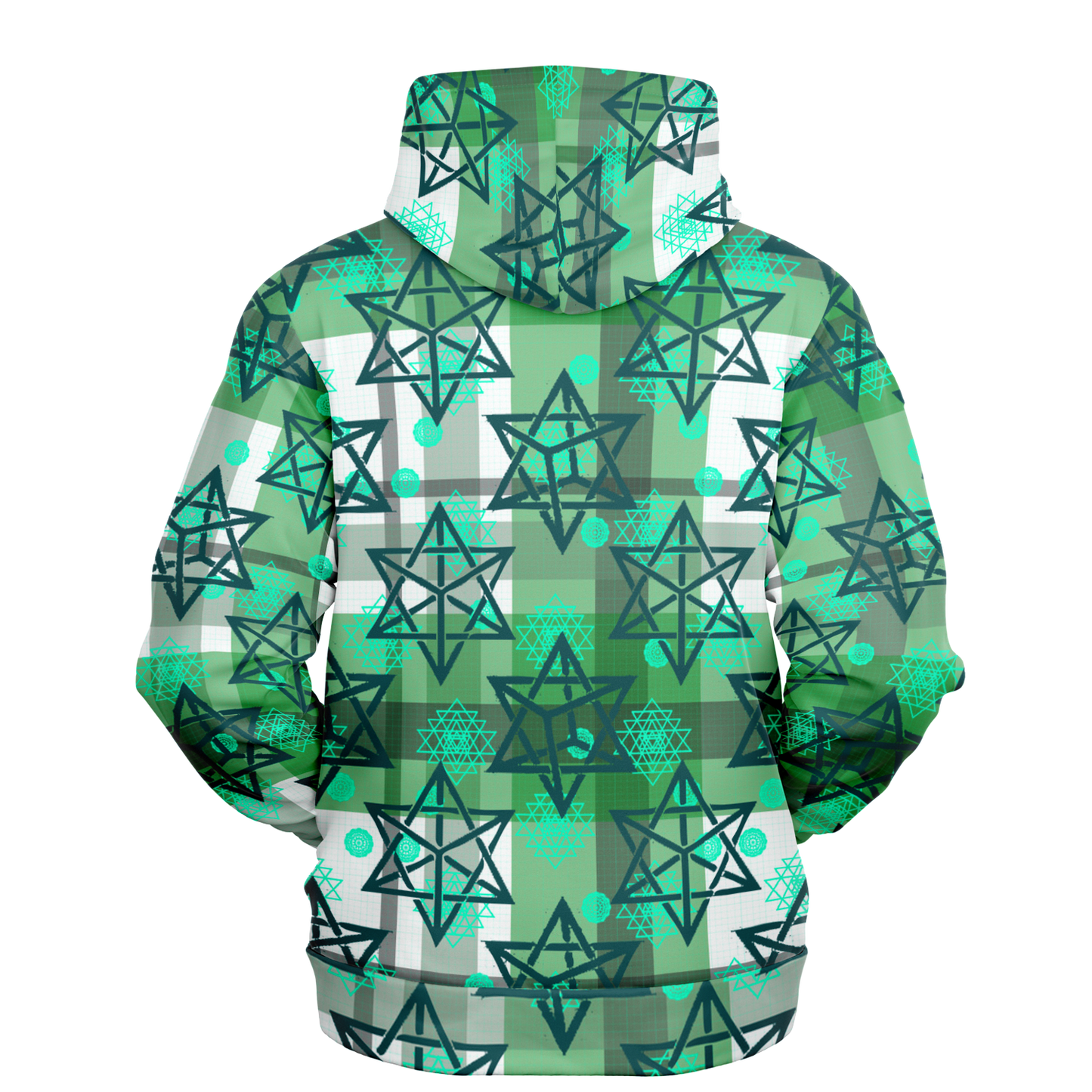 Merkaba Hoodie - Plaid