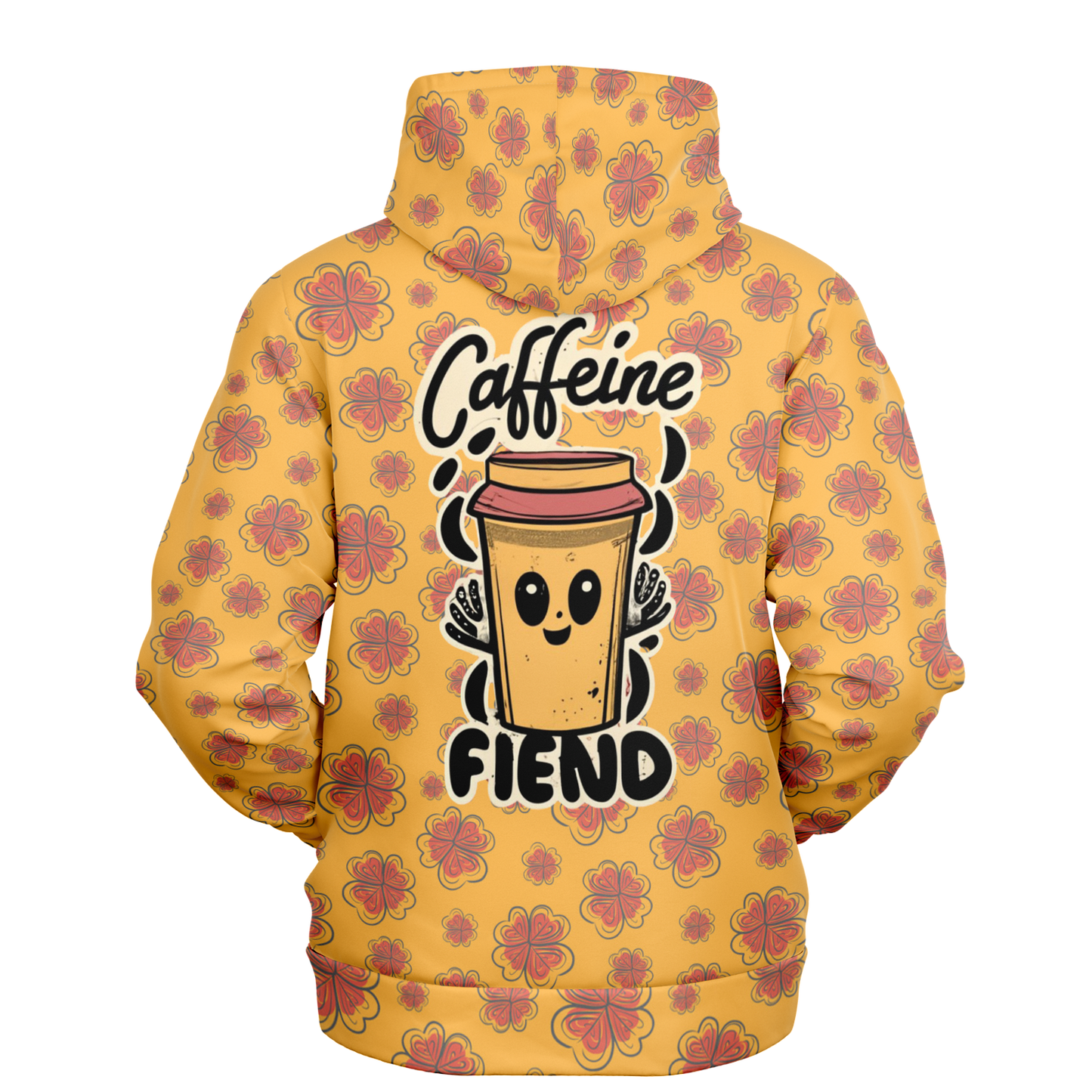 Caffeine Fiend Hoodie - Happy Coffee