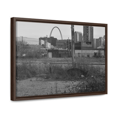 The Other Side B&W Framed Canvas Wraps