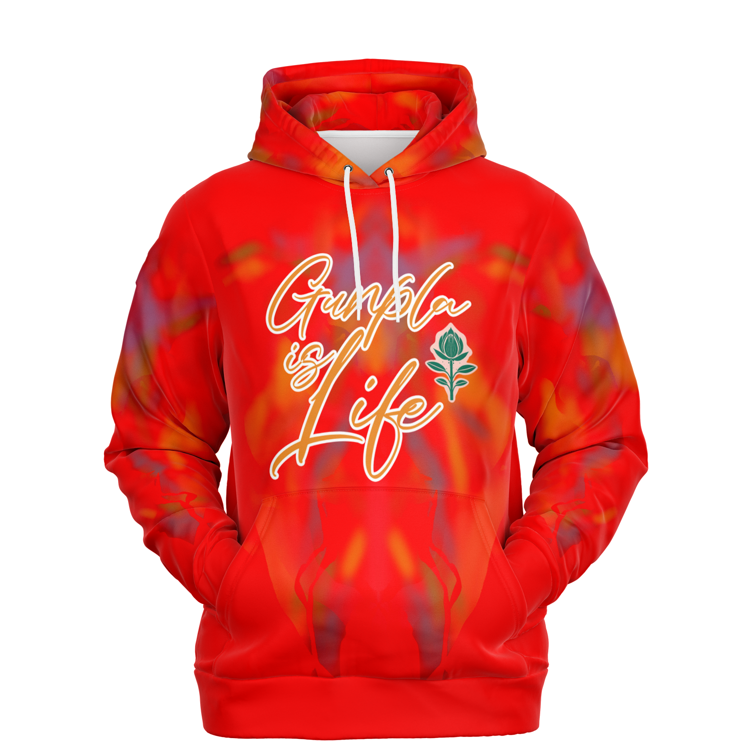 the-underground-bus-line-pullover-hoodie-gunpla-is-life-red