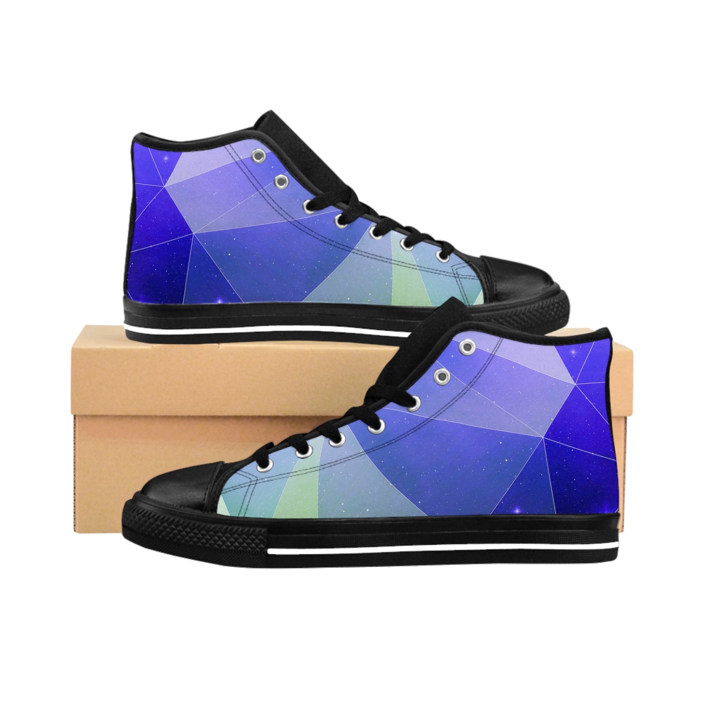 Blue Stardust Women's Classic Sneakers