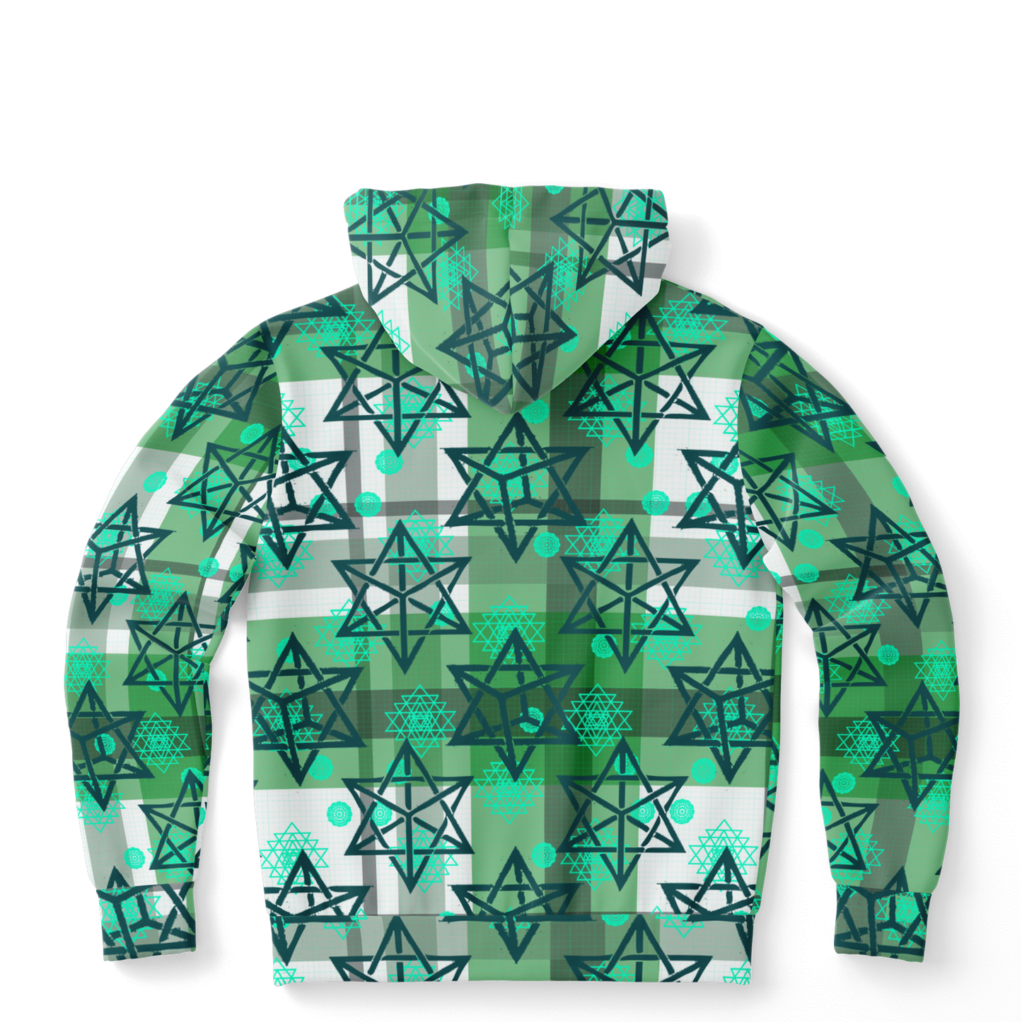 Merkaba Hoodie - Plaid