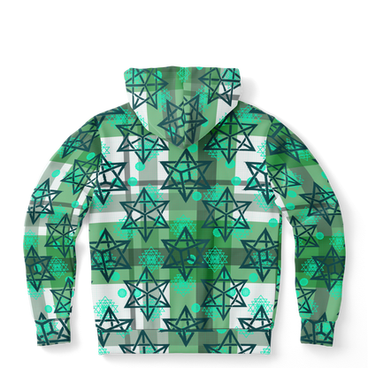 Merkaba Hoodie - Plaid