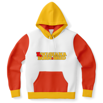 Louisiana White/Gold Pullover Hoodie