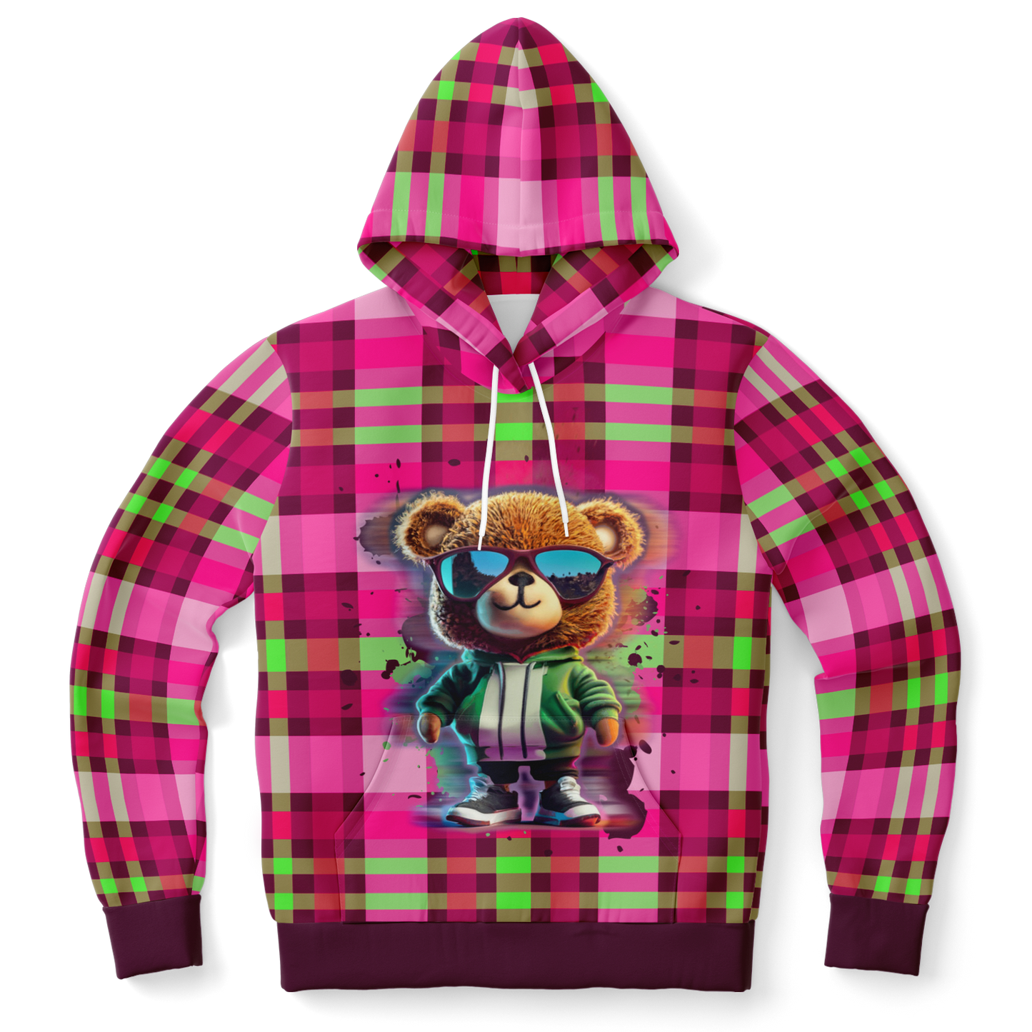 the-underground-bus-line-pullover-hoodie-cool-bear-plaid