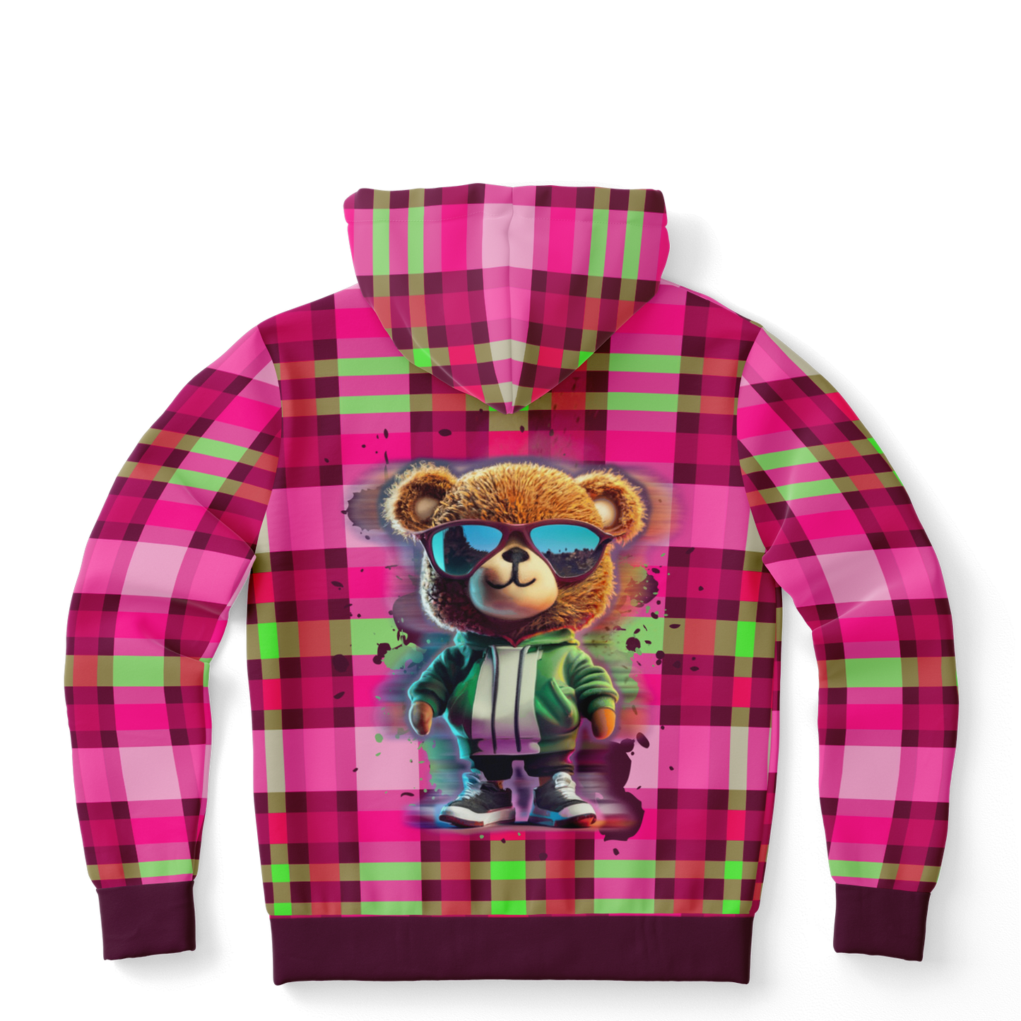 the-underground-bus-line-pullover-hoodie-cool-bear-plaid