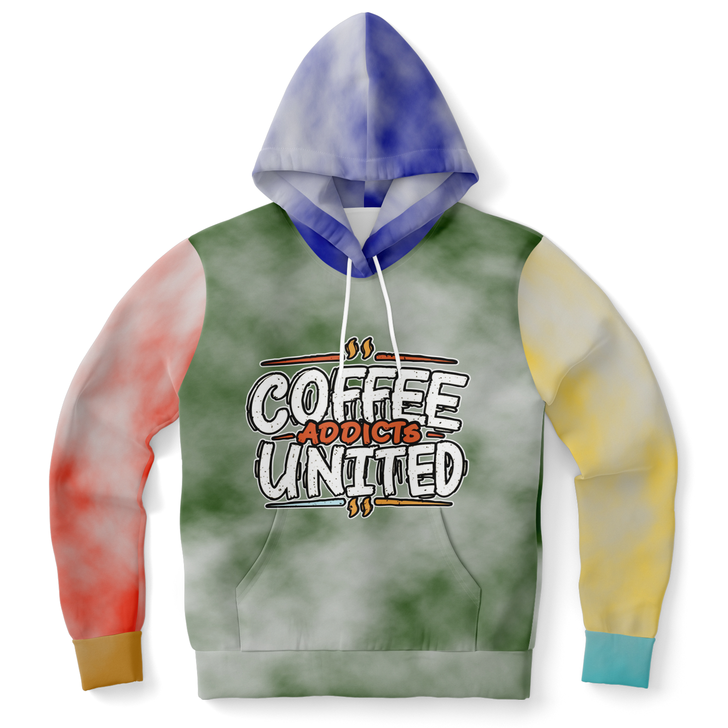 Coffee Addicts United™ Pullover Hoodie - Smoke