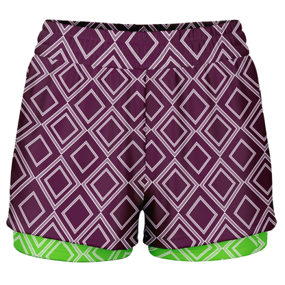 Abstract V1.1 2-in-1 Shorts - Grurple