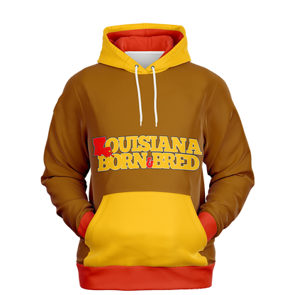 Louisiana Orange/Red Pullover Hoodie